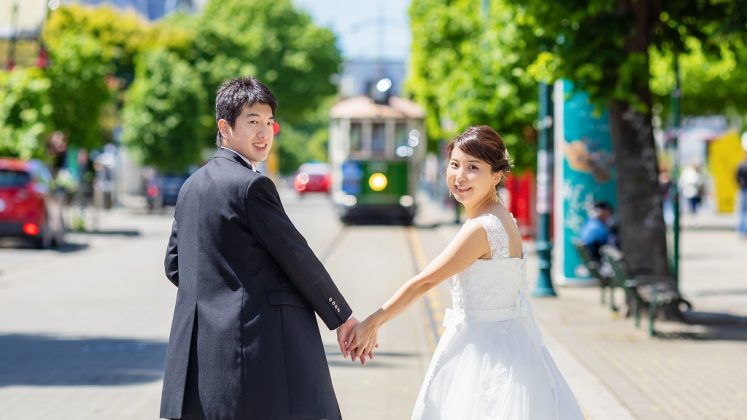 クライストチャーチウエディングフォトプラン Yuji様＆Saki様