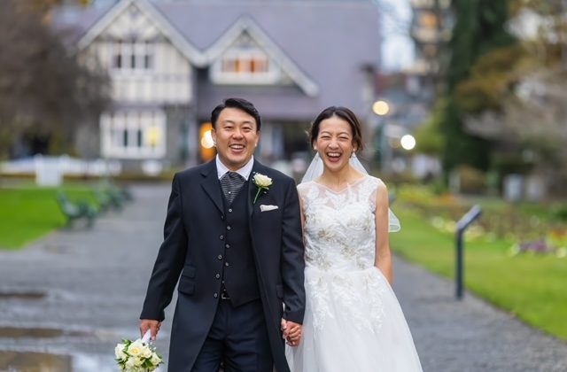 クライストチャーチウエディングフォト Akihide様＆ Natsumi様