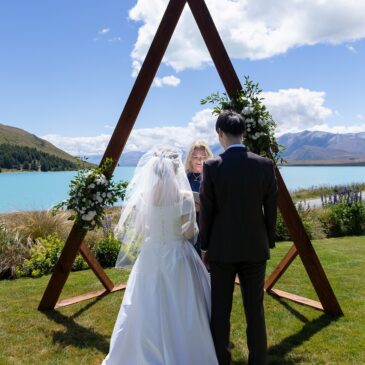 テカポ湖畔邸宅ウエデイング Shoya様＆Mao様