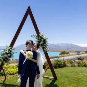 テカポ湖畔邸宅ウエデイング Shunsuke様＆Machi様