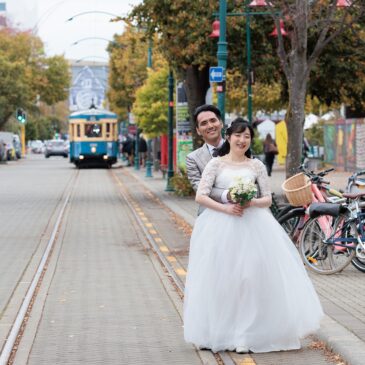 クライストチャーチフォトウエデイング Ryu様＆Yoko様